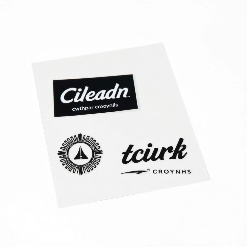 Clear Transparent Stickers